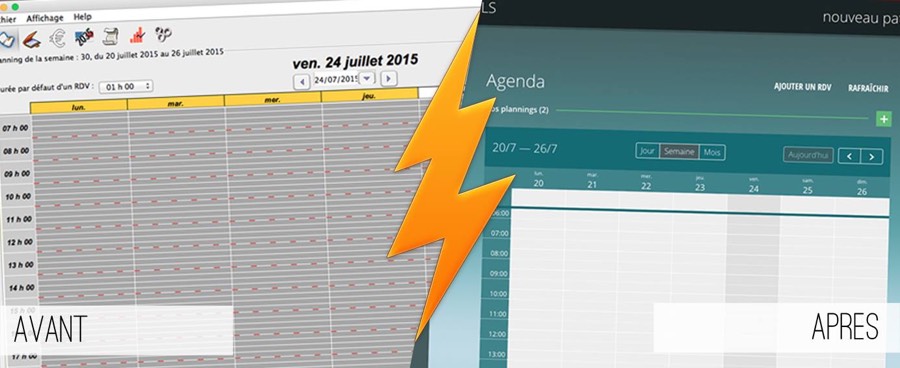 Ancienne version VS Nouvelle version